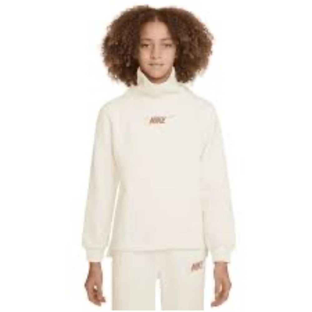 Girls NWT Nike Club Fleece Funnel Pullover Sweatshirt